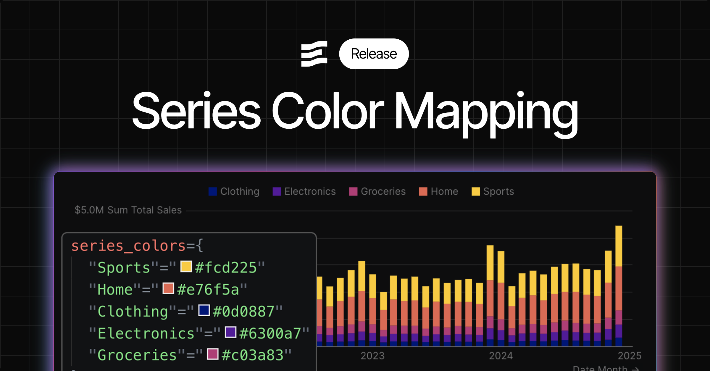 Series Color Mapping